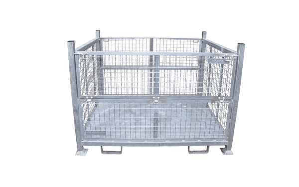 Gitterbox, Gittercontainer GBM-1 mit Klappen