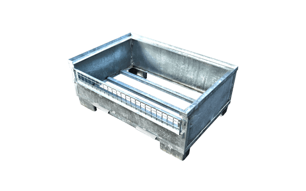 Gitterbox, Gittercontainer GBM-6 mit Klappe